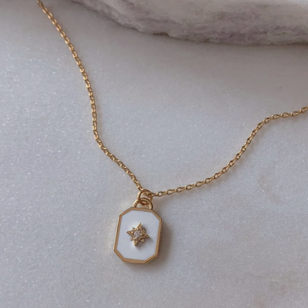SWEETPEEPS NORTH STAR NECKLACE
